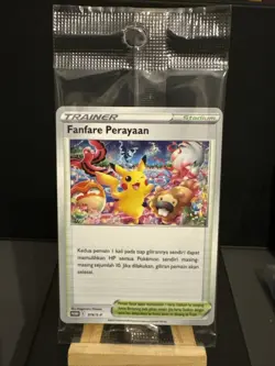 Pokemon Card Celebration Fanfare Perayaan 374/S-P SEALED Indonesian Near Mint - Image 1