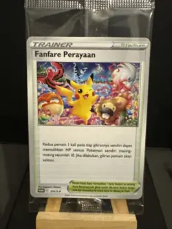 Pokemon Card Celebration Fanfare Perayaan 374/S-P SEALED Indonesian Near Mint - Image 2