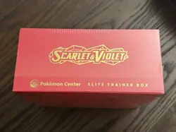 Scarlet and Violet Base Set Pokemon Center Exclusive ETB (Koraidon) New - Image 3