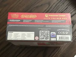 Scarlet and Violet Base Set Pokemon Center Exclusive ETB (Koraidon) New - Image 4