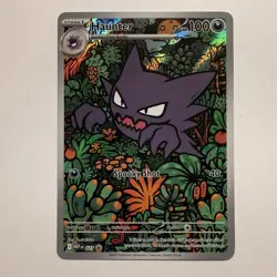 Pokemon TCG Mega Evolution Haunter 027 Black Star Promo Gengar Battle Deck NM - Image 1