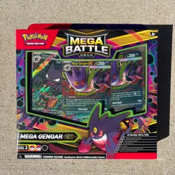 Pokemon TCG Mega Battle Deck Mega Gengar ex Factory Sealed New Free Shipping - Image 1