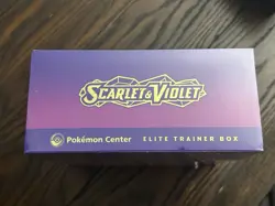 Scarlet and Violet Base Set Pokemon Center Exclusive ETB (Miraidon) New - Image 3
