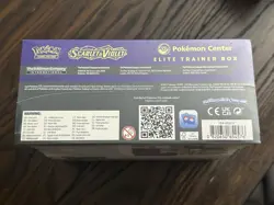 Scarlet and Violet Base Set Pokemon Center Exclusive ETB (Miraidon) New - Image 4