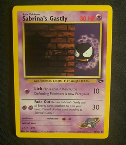 Pokemon TCG Sabrina’s Gastly Gym Challenge 96/132 Regular (LP) - Image 1