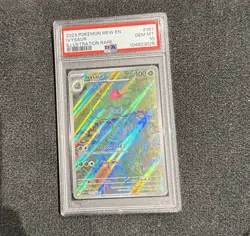 2023 POKEMON MEW EN-151 ILLUSTRATION RARE #167 IVYSAUR PSA 10 - Image 1