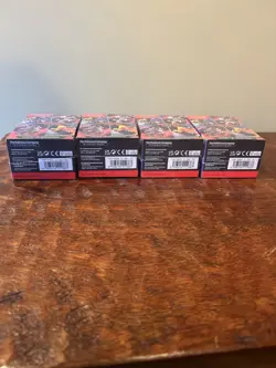 Pokemon TCG Scarlet & Violet Destined Rivals Booster Bundle Lot Of 4 New Sealed - Image 3