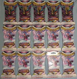 15x Pokemon Lost Origin Sleeved Booster Pack Lot Giratina Art - TCG - Image 1