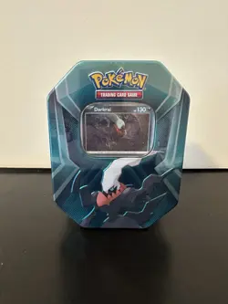 Pokemon TCG Darkrai Triple Whammy Tin Factory Sealed - Image 1