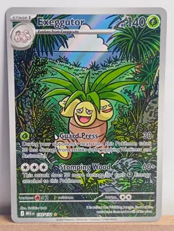 Pokemon TCG Exeggutor 135/132 Illustration Rare Mega Evolution NM/M - Image 1