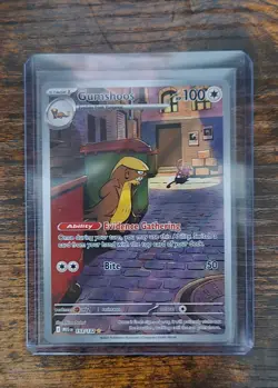Pokemon Mega Evolution Gumshoos 153/132 Illustration Rare NM/M - Image 1