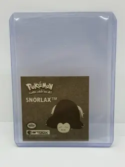 Pokemon Sticker - Bulbasaur and Pikachu Squirtle Snorlax R11 R06 G04 Artbox Holo - Image 3