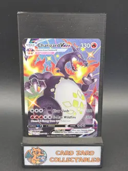 Pokemon TCG Charizard VMAX Shining Fates SV107/SV122 Holo Shiny Holo Rare MINT!! - Image 1