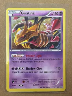 Giratina XY Black Star Promos XY184 Pokemon TCG LP - Image 1
