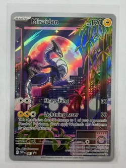 Pokemon TCG Miraidon SVP Black Star Promos SVP013 Holo Promo - Image 1