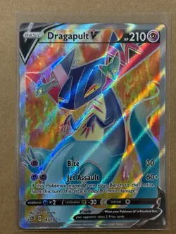 Pokemon - Dragapult V (Full Art) - 183/192 - Rebel Clash - Holo - Ultra Rare - Image 1