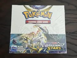 POKEMON TCG SWORD & SHIELD BRILLIANT STARS SEALED BOOSTER BOX - Image 1