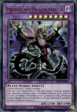 Predaplant Dragostapelia - Ultra Rare 1st Edition RA01-EN027 - NM - YuGiOh - Image 1