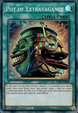 Pot Of Extravagance - Super Rare 1st Edition RA01-EN059 - NM - YuGiOh - Image 1