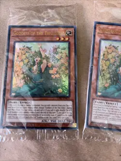 Yugioh! Goddess of the Two Sides Lost Art LART-EN079 x 3 sealed new see pics - Image 2