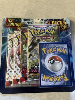 Pokemon TCG Lightning Set 2 151 Astral Radiance Scarlet Violet 1 Bonus Card - Image 1