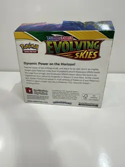 Pokemon Tcg Evolving Skies Empty Booster Box No Cards Included Display Box Only - Image 3