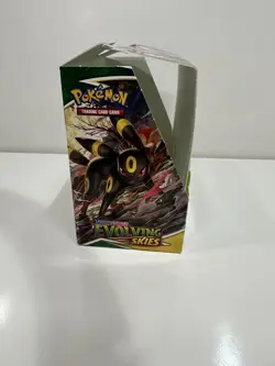 Pokemon Tcg Evolving Skies Empty Booster Box No Cards Included Display Box Only - Image 4