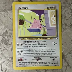 Clefairy - Neo Genesis Set - 30/111 - Uncommon - Pokemon Card - Unlimited - NM - Image 1