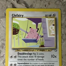 Clefairy - Neo Genesis Set - 30/111 - Uncommon - Pokemon Card - Unlimited - NM - Image 2