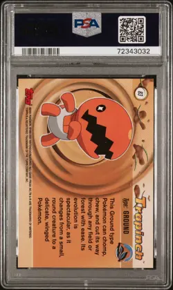 Pokemon Card Trapinch No. 83 Topps Advanced Foil 2003 PSA 10 GEM MINT - Image 2