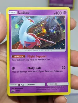 Pokemon Latias SM87 & Latios SM88 Promo Holo Cards - Image 2