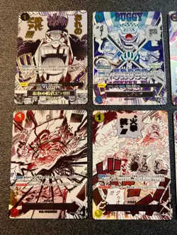 ONE PIECE Card Game 6 Set AA EVENT PARALLEL FULL ART Japanese - Image 2