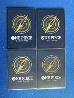 Donquixote Doflamingo One Piece TCG 4-card lot OP04 Super Rare+OP12 Rare++++ PWE - Image 2
