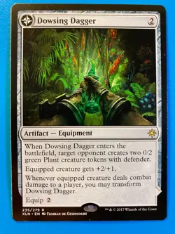 MTG 1x Dowsing Dagger Lost Vale # 235 Ixalan Magic the Gathering Card x1 NM - Image 1
