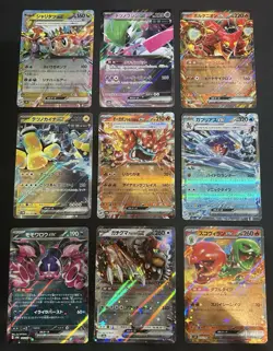Pokemon TCG Japanese EX Card Lot: 9 Card Collection Set - Image 1