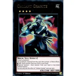 Gallant Granite CHIM-EN036 Yu-Gi-Oh! Card Ultra Rare 1st Edition - Image 1