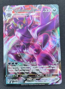 Grimmsnarl VMAX 115/189 Darkness Ablaze Ultra Rare Holo Pokemon TCG Card NM - Image 1
