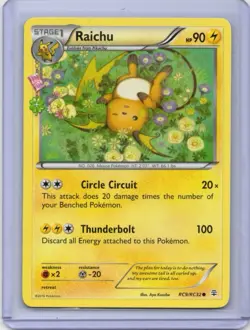 Pokemon Card - Raichu - RC9/RC32 - Generations Radiant Collection - 2016 - Image 1