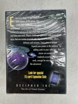 Star Trek The Next Generation Trading Card Game Started Deck Box + Loose Cards - Image 3