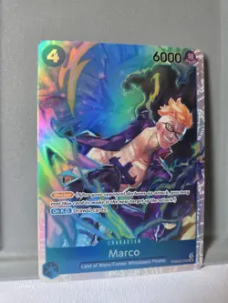 One Piece card game - Marco PRB02-008 SR English - The Best Vol.2 - Image 2