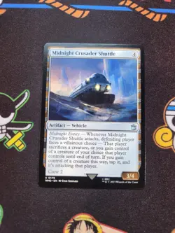EXACT CARD PICTURED Midnight Crusader Shuttle WHO 0179 MTG Dr Who Eng Non-F - Image 1