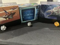 Mtg Bundle Storage Box Aetherdrift Duskmourn Ixalan. Booster Box. Empty No Cards - Image 1