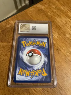 CGC 9.5 Team Rocket's Meowth 203/182 IR Destined Rivals DRI Pokemon Card - Image 2