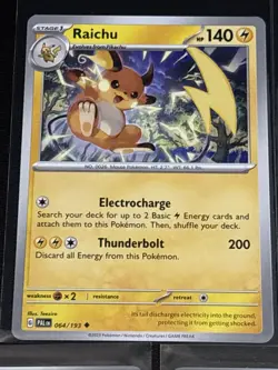 Pokemon TCG Pikachu/Raichu 5 Card Lot - Image 5