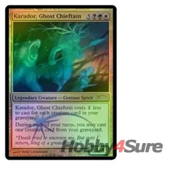 Foil Karador, Ghost Chieftain (judge) M/NM Magic: The Gathering MTG Promo: Judge - Image 1