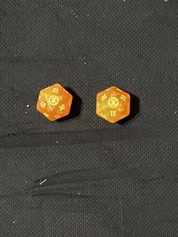 Lot Of 2 Magic the Gathering Spider-Man Gift Bundle Oversized Spindown Counters - Image 1