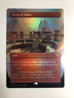 Arena of Glory (Borderless) Rare Foil Modern Horizons 3 (Pack Fresh) - Image 1