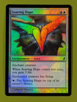 FOIL Soaring Hope x1 Lorwyn 1x Magic the Gathering MTG - Image 1