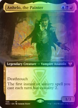 MTG Anhelo, the Painter (100/519) Streets of New Capenna Commander NM FOIL - Image 1