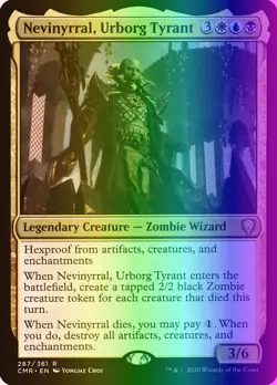 MTG Nevinyrral, Urborg Tyrant (287/794) Commander Legends LP FOIL - Image 1